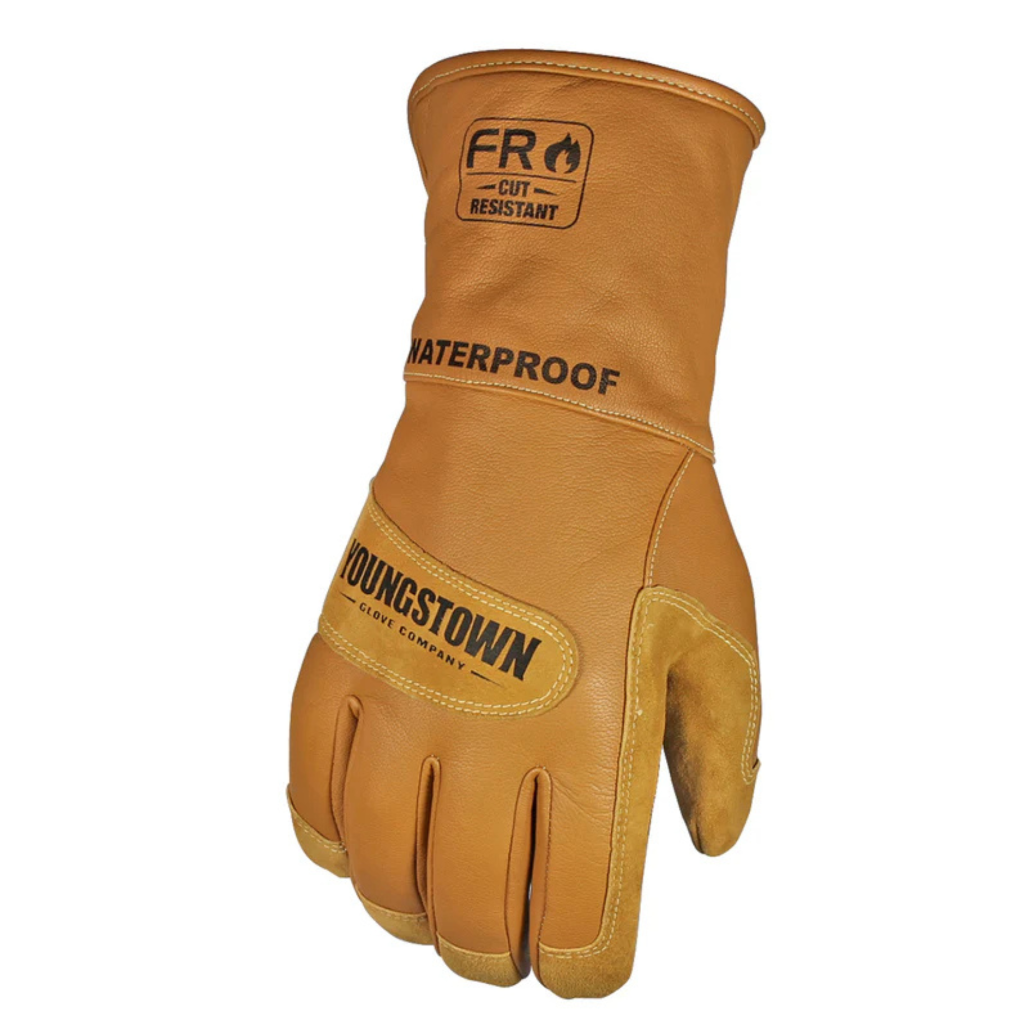 Youngstown Glove Company FR Waterproof Leather Gloves from Columbia Safety